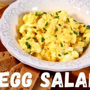 Egg Salad – Super easy & delicious only using 4 ingredients