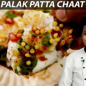 Kurkura Palak Patta Chaat in Events / Shaadi Style – With Crunchy Boondi Recipe – CookingShooking