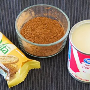 Mix condensed milk with cocoa and cookie! You will be surprised! Dessert in one minute | No baking!