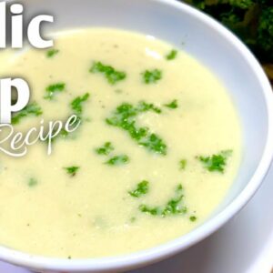 Easy Garlic Soup Recipe