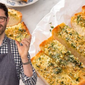 The Easiest Garlic Bread Recipe!