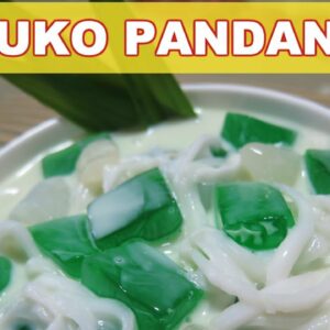 How to Make Buko Pandan Salad | Pinoy Easy Recipes