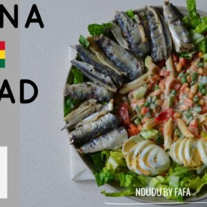 Tastiest GHANA SALAD RECIPE ✔️ Ndudu by Fafa