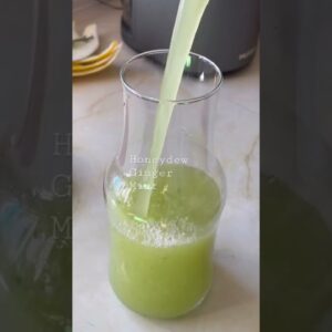Summer Juice Recipe| Honeydew+Mint+Ginger | Stay Hydrated.