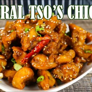 The Best General Tso’s Chicken | Recipe by Lounging with Lenny