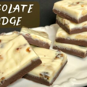 Easy Chocolate Fudge recipe- 2 ingredients