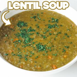 Homemade Lentil Soup Recipe