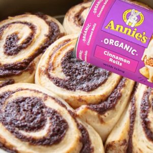 Annie’s Organic Cinnamon Rolls with Icing