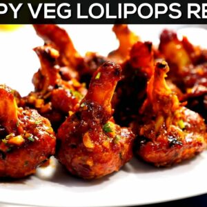 Veg Drums of Heaven / Crispy Lollipops Recipe [No Frying] Restaurant Style  – CookingShooking