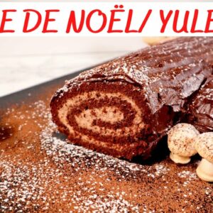 Bûche De Noël – Chocolate Yule Log Cake