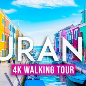 Burano 4K Walking Tour – With Captions [4K/60fps]