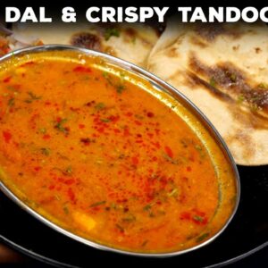 Dhaba Style Butter Dal & Crispy Tandoori Roti at Home – CookingShooking Recipe