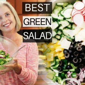 Tossed Green Salad Recipes for a Crowd | EASY PEASY