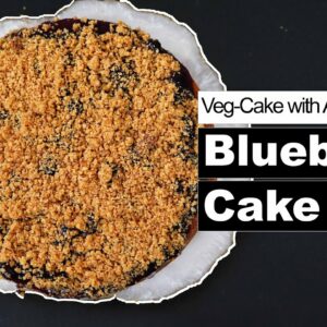 Eggless Blueberry Cake Recipe | How to make Blueberry Cake | @Chef Lata Tondon