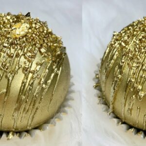 How To Make GOLD COCOA BOMBS!