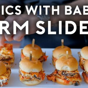 BLT, Chopped Cheese, & Parm Sliders | Basics with Babish