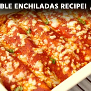Veg Enchiladas Recipe – From Scratch With Tortilla & Sauce | Indian Restaurant Style CookingShooking