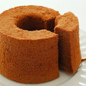 I use Melted Chocolate to make a cake like cotton ｜No Baking Powder Cake recipe