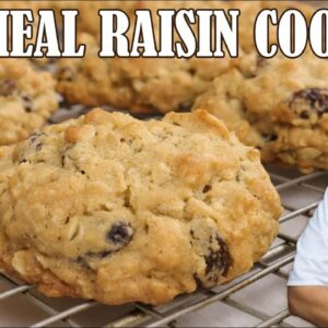 How to Make Oatmeal Raisin Cookies | Oatmeal Raisin Cookie Recipe by Lounging with Lenny
