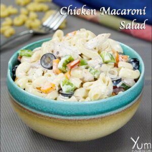 Chicken Macaroni Salad | Chicken Macaroni Salad recipe | chicken salad