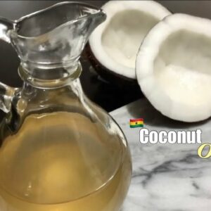 How To Make The Authentic Ghana Coconut Oil, Very Easy Recipe