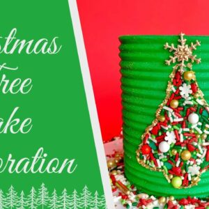 Christmas Series | Episode 6: Christmas Tree Cake Decoration
