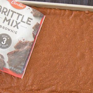 How to make Betty Crocker Brownie Brittle Mix