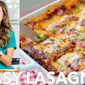 Beef Lasagna Recipe | Easy Dinner | –  Natasha’s Kitchen