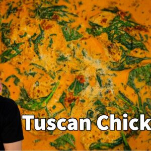 This Tuscan Styled Chicken has the best flavour of any sauce I’ve made so far