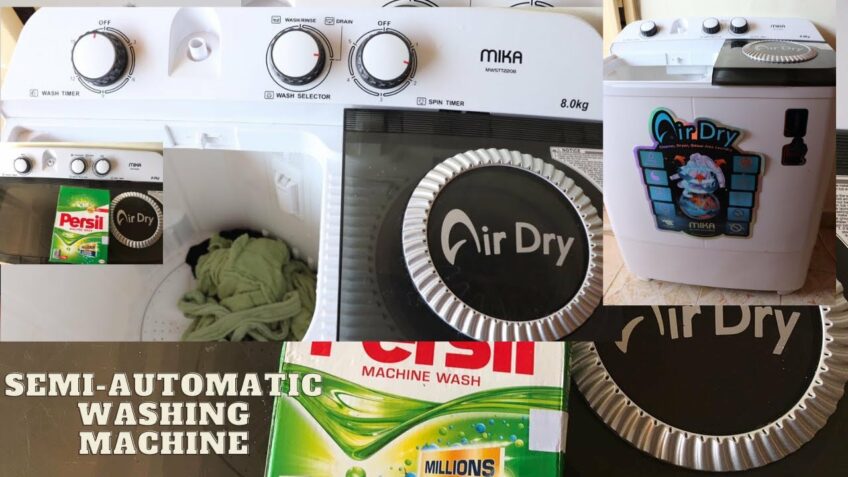 Laundry day,Mika 8kg Twin tub Semi-Automatic washing machine review