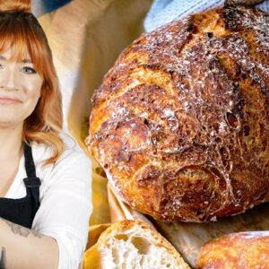 How to Make Bread at Home with 3 Ingredients
