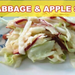 How to Make Cabbage & Apple Salad | Pinoy Easy Recipes