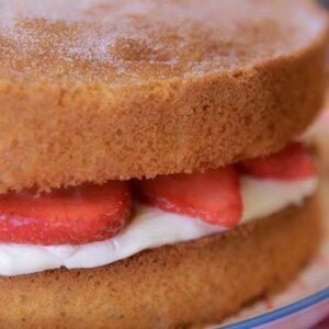 Classic Victoria Sponge Cake Recipe | Cupcake Jemma