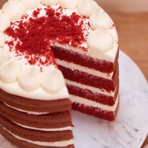 Best Ever Red Velvet Layer Cake Recipe! | Cupcake Jemma