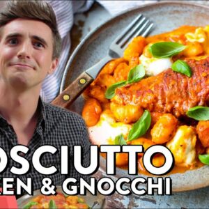 The BEST Prosciutto Chicken Recipe | 5 Ingredient Dinners