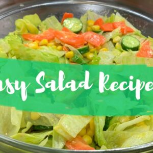Homemade Vegetable Salad | Simple & Easy