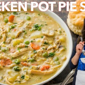 The ULTIMATE CHICKEN POT PIE SOUP – One Pot Comfort Food