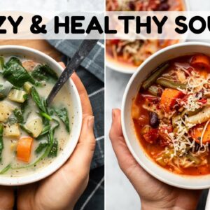 Cozy & Healthy Vegan Soup Recipes (Instant Pot)