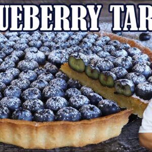 How to Make Blueberry Tart | Recipe by Lounging with Lenny