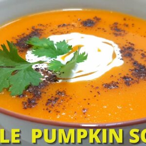 3 Ingredients Easy Pumpkin Soup Recipe In 2022
