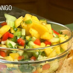 Fresh Mango Salsa (Mango Salad) Recipe by Manjula