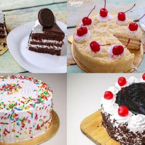 4 Easy Birthday Cake Recipe Without Oven | Yummy