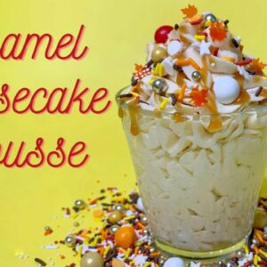 NO BAKE | Caramel Cheesecake Mousse Recipe