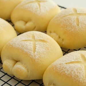 Soft as cotton,Japanese milk buns.I promise, you’ll be addicted after eating.