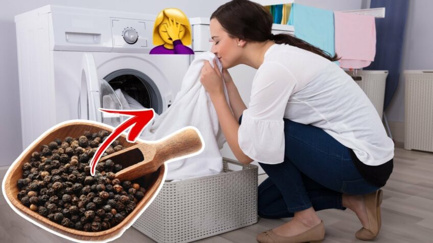 Add Black Pepper In The Washing Machine [WHY?]