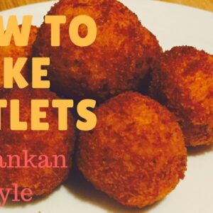 How to make cutlets- Sri Lankan cutlets: මාළු කට්ලට්