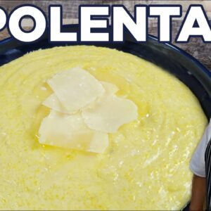 Perfect Italian Creamy Polenta | Recipe by Lounging with Lenny