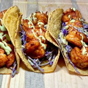 HOW TO MAKE DELICIOUS SPICY SHRIMP TACOS