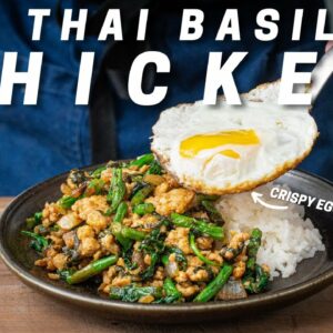 1 Pan Thai Basil Chicken in 25 minutes (Pad Ka Prao) | Weeknighting