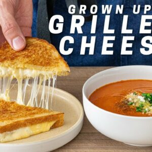 Grilled Cheese Sandwich & Tomato Soup (I can’t believe this trick worked) | Weeknighting